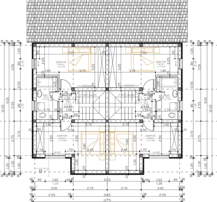 PROPRIETAR vând 1/2 duplex Moșnita, 91 mp utili