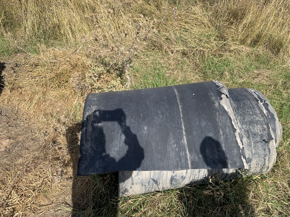 Vand banda de cauciuc uzata