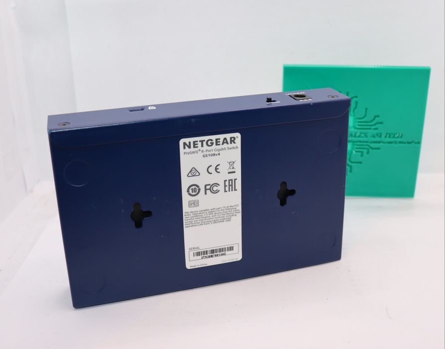 Unmanaged Switch 8 x 1 Gigabit Netgear ProSafe GS108 V4