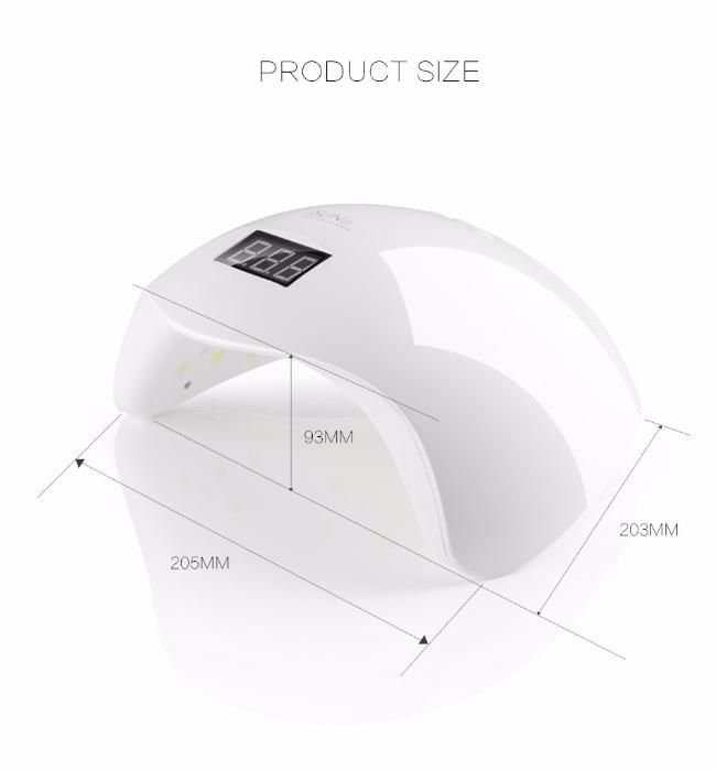 LAMPA LED SUN5 48W Display, Senzor | Lampa UV LED SUNone oja semi/gel