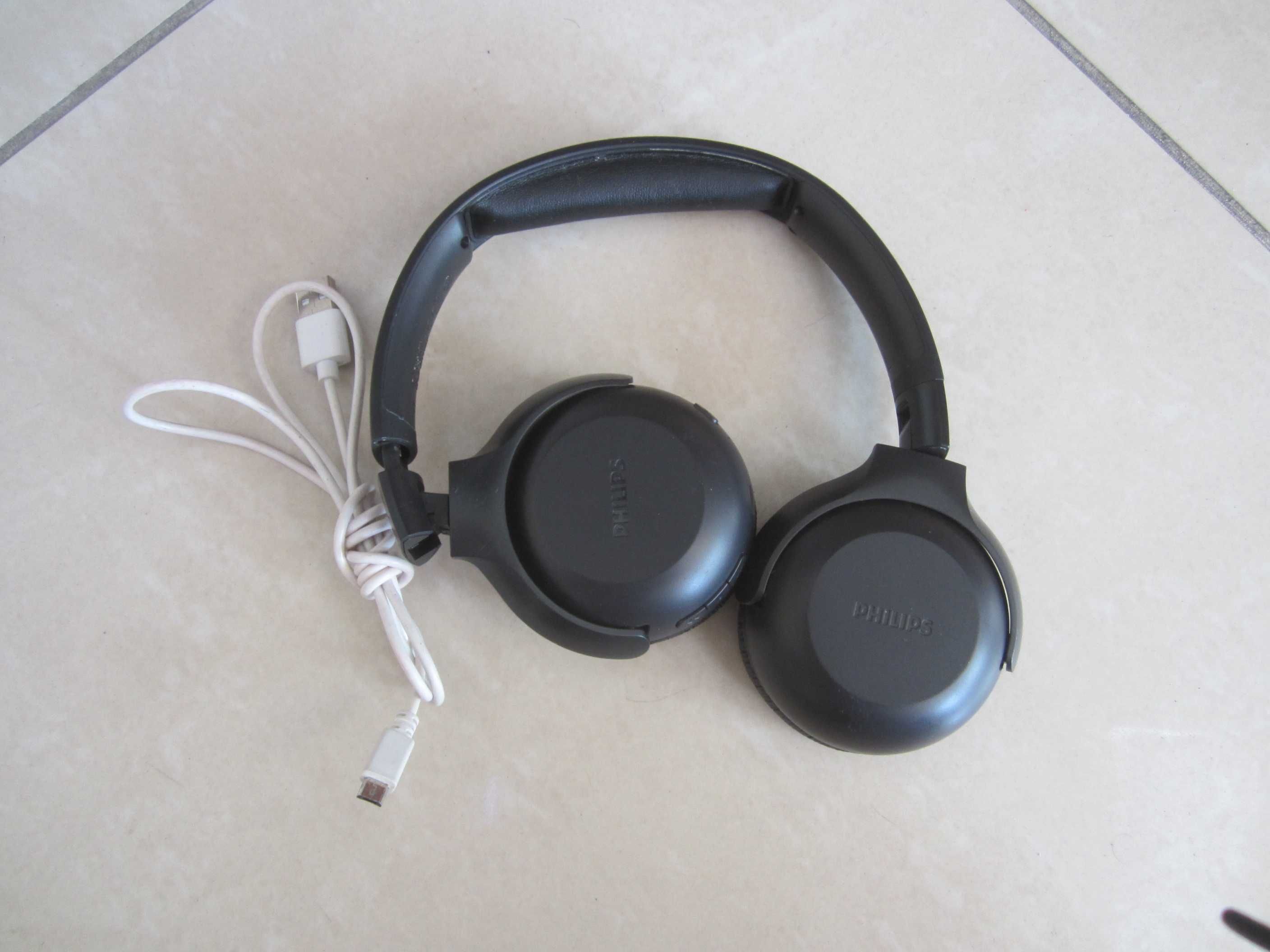 Безжични слушалки с микрофон Philips - TAUH202, черни