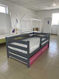 Кровать детская подростковая массив березы