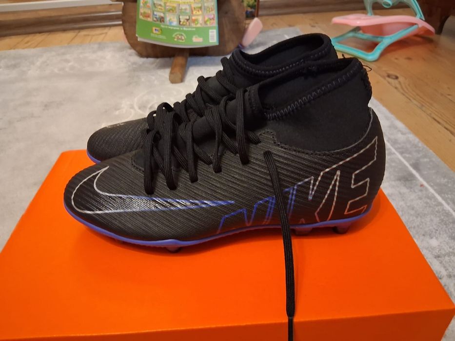 Обувки бутонки nike mercurial super fly 9 футбол football коледа
