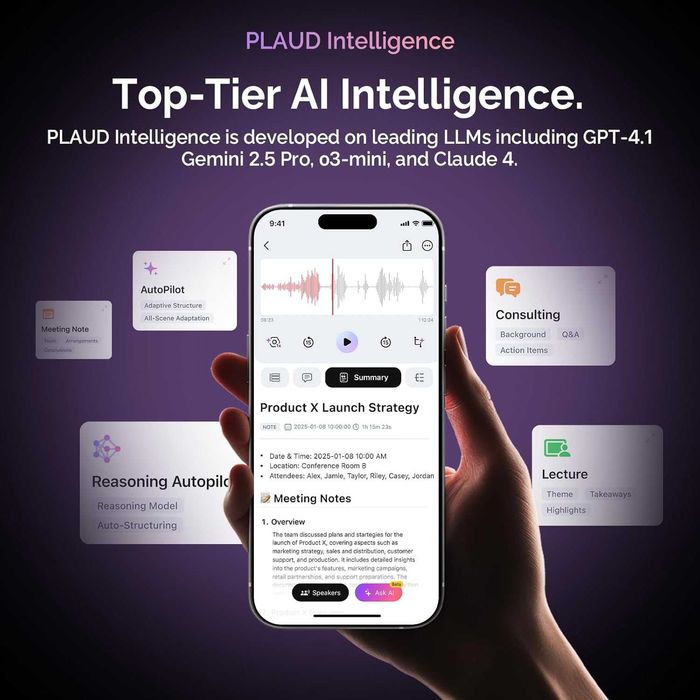 PLAUD NotePin AI Voice Recorder - диктофон с поддержкой ИИ! Новый!