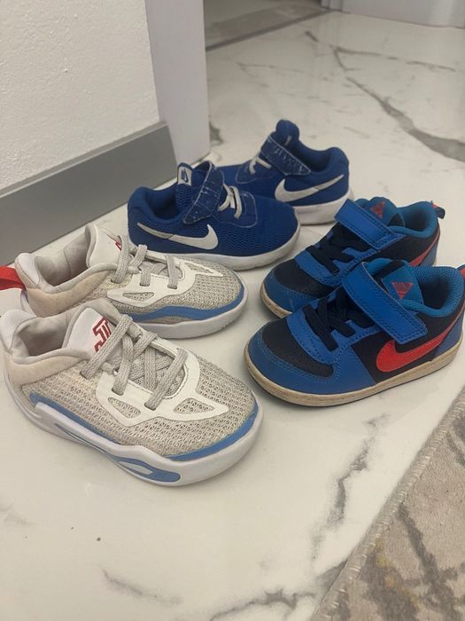 Лот 3ч маратонки на Nike/Найк детски маратонки