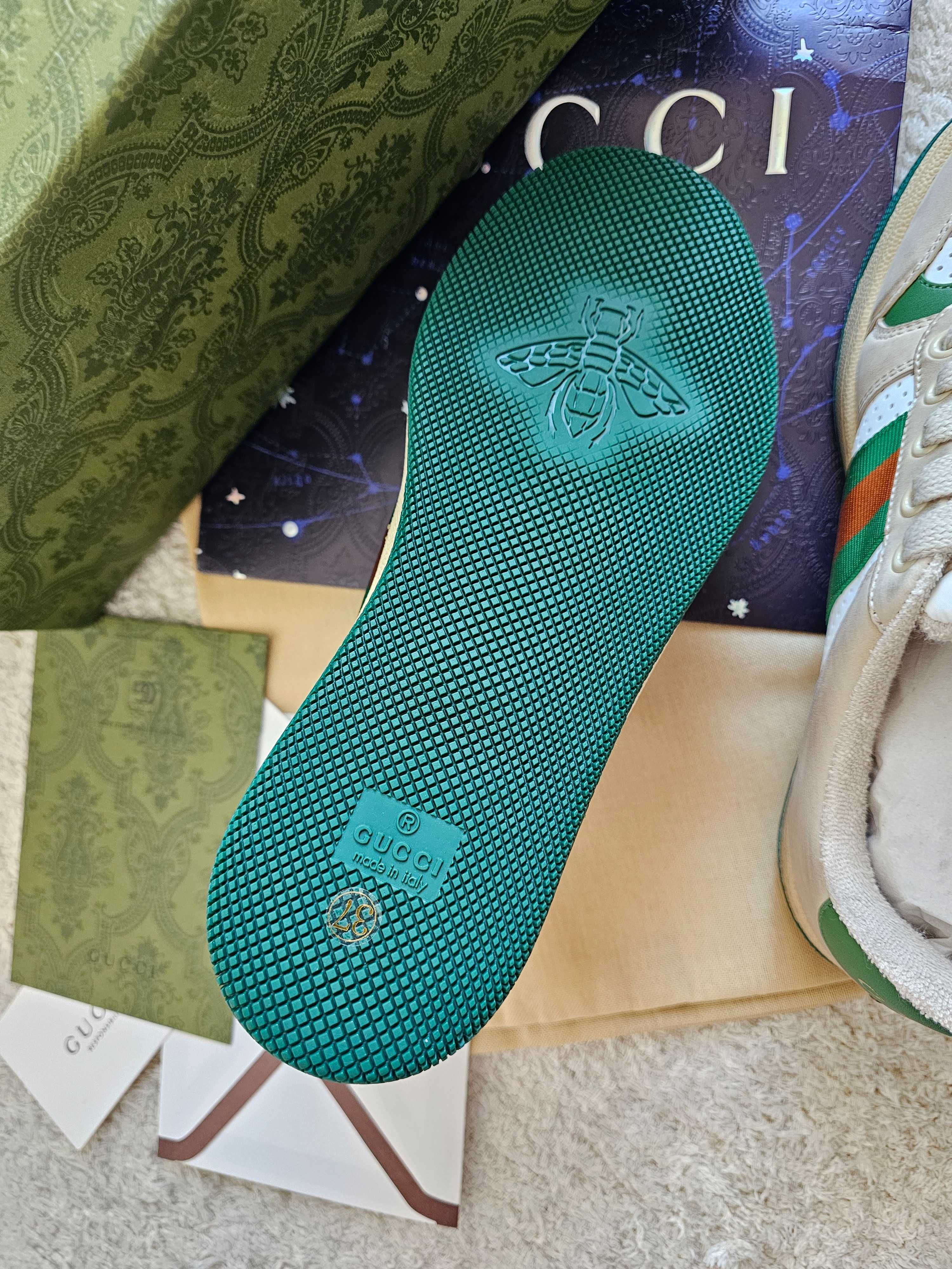 Tenisi Gucci Screener, tip Premium /marimi 35-45/ Adidasi Unisex