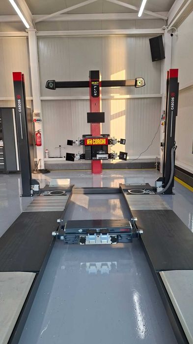 3D Стенд за "реглаж" на геометрия на леки автомобили от CORGHI