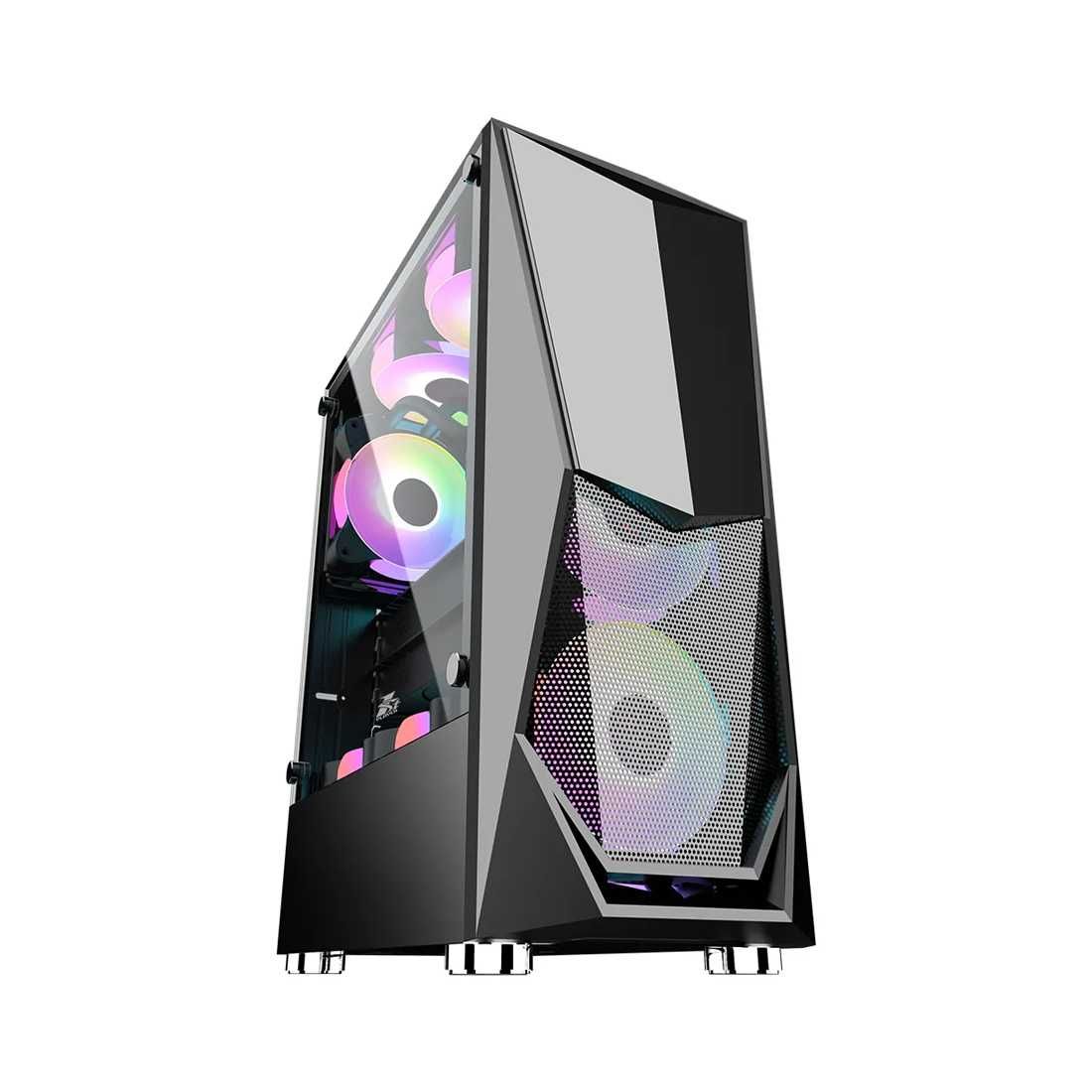 Компьютерный корпус, 1STPLAYER, DK-3-BK, Mid-Tower, ATX/M-ATX,USB3.0*1