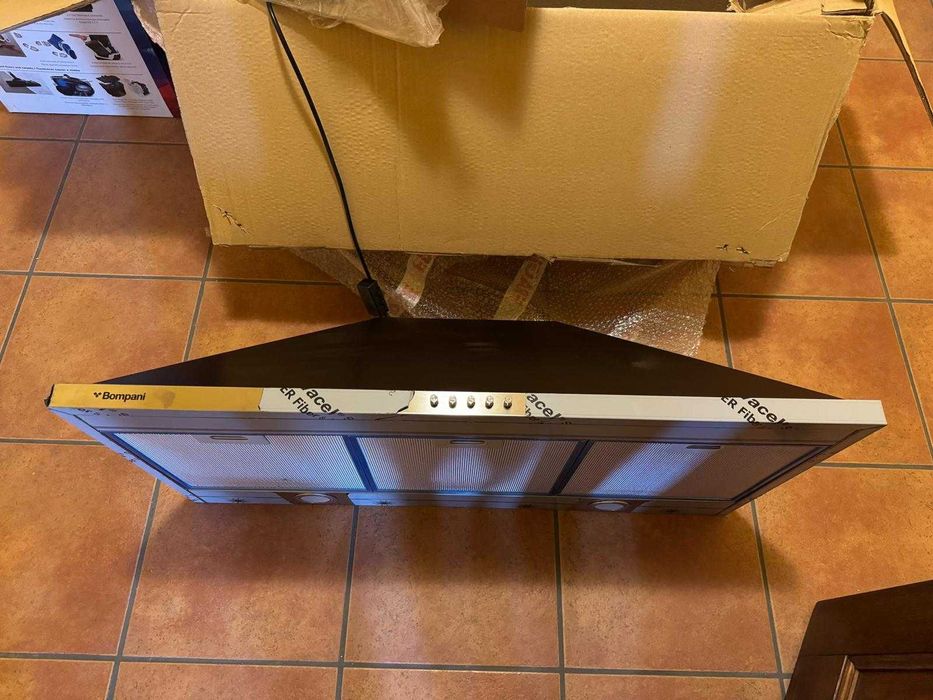 Hota de perete Rustic, Bompani, 90cm NOUA