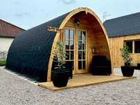 Casa glamping, kit 24mp. Pentru planuri vizitati       bassm.ro