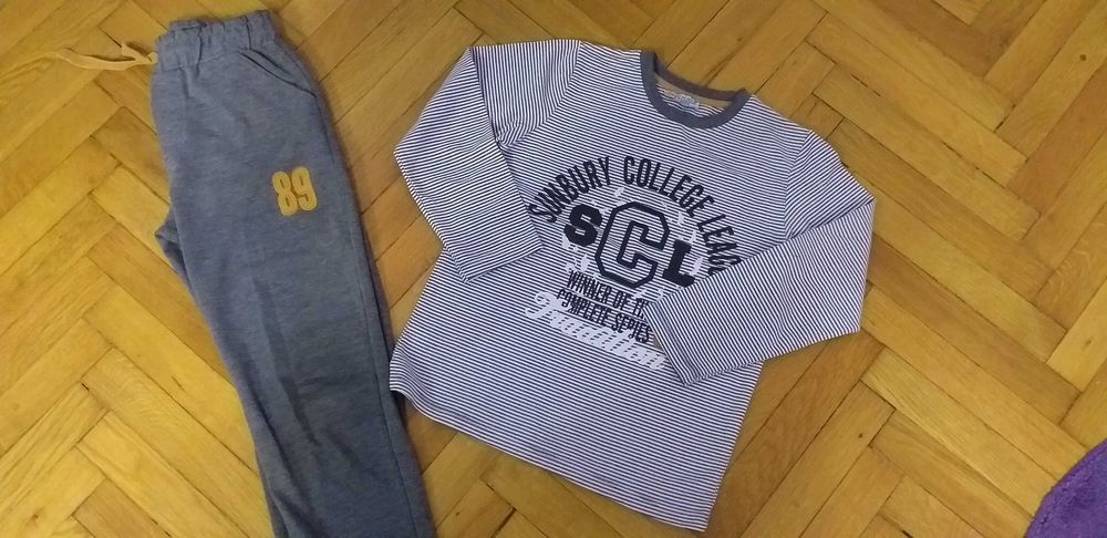 Детски комплекти размер 116-122 всеки на цена 25-40лв.