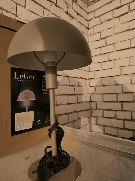 Lampa/veioza LeGer, maronie-gri