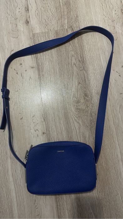 Geanta albastra originala Calvin Klein