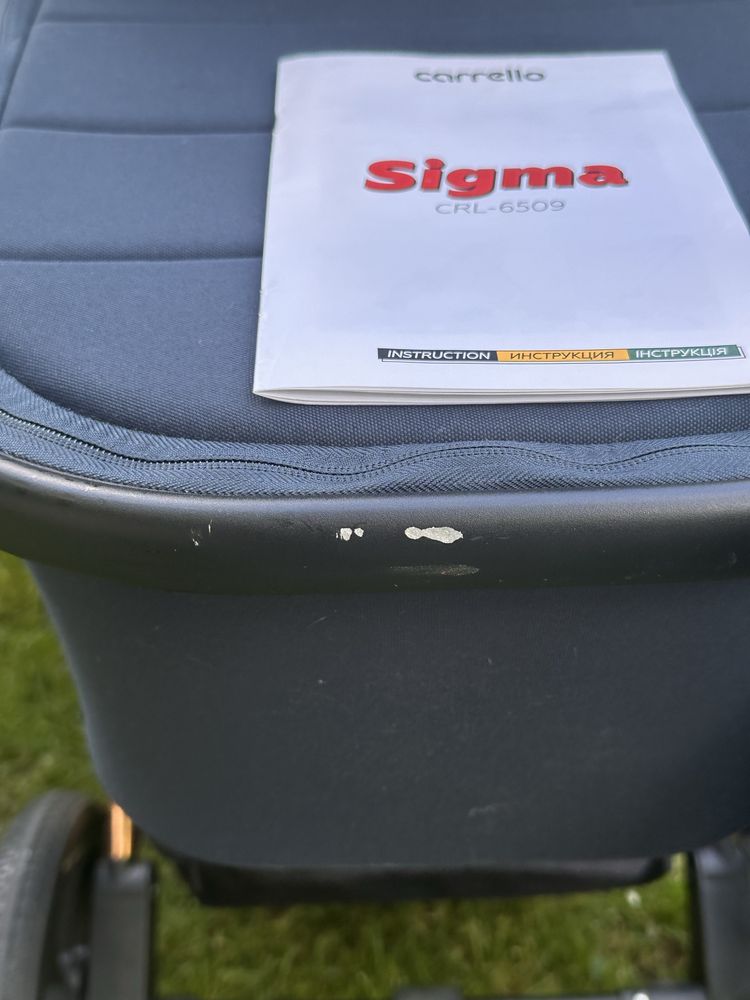 Carello sigma 2024 + Cybex aton 5 с адаптери