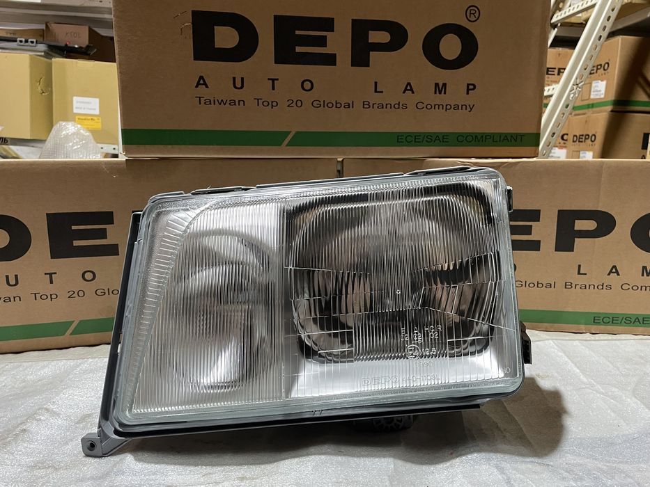 Фары на Mercedes W124E рестайлинг