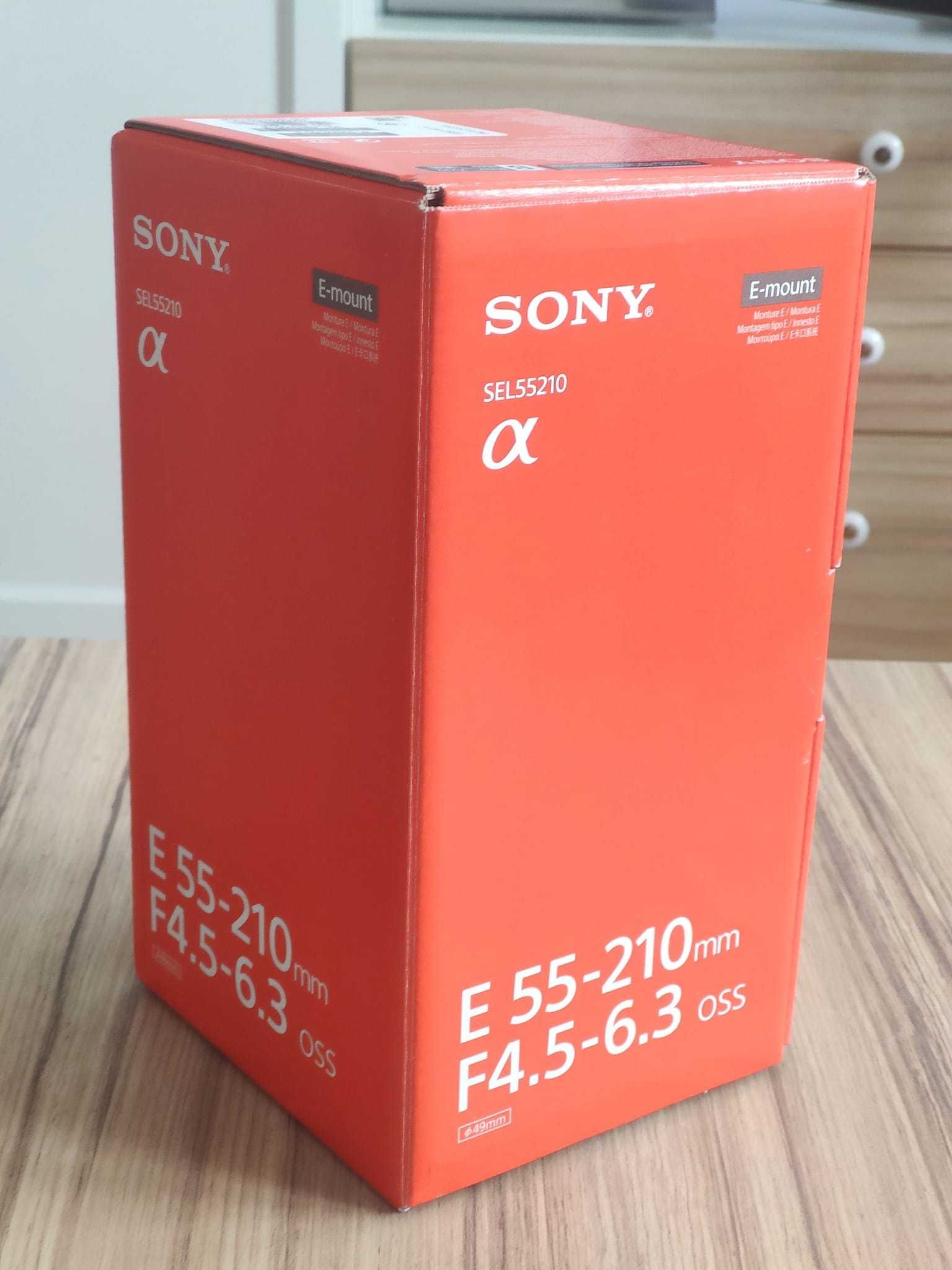 Obiectiv Sony, E Mount, 55-210mm, SEL55210, F4.4-6.3, OSS
