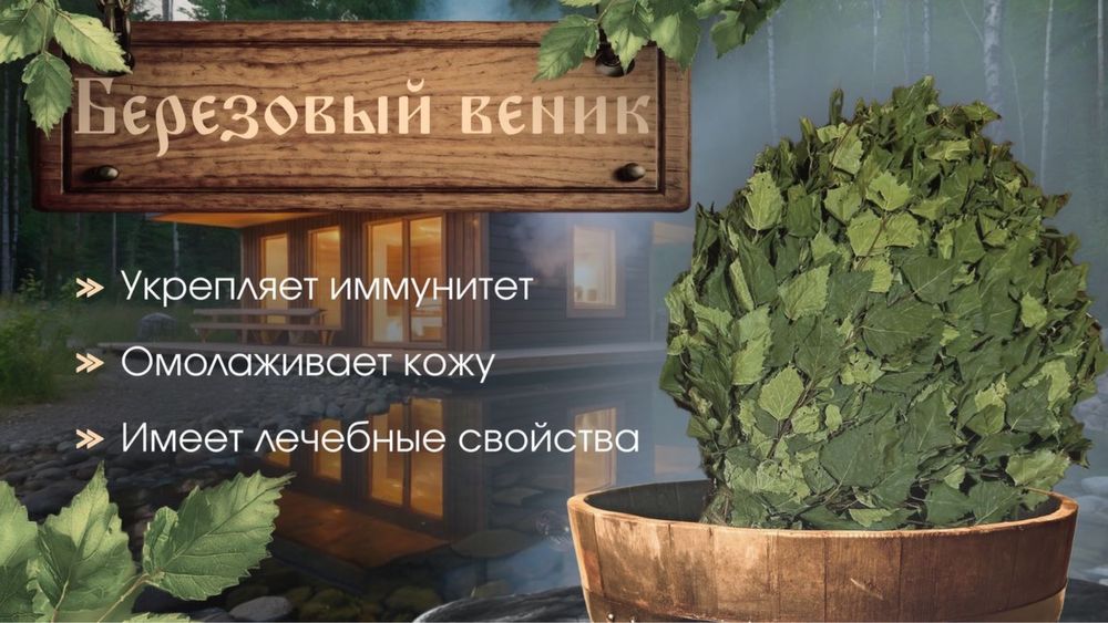 Веники березовые
