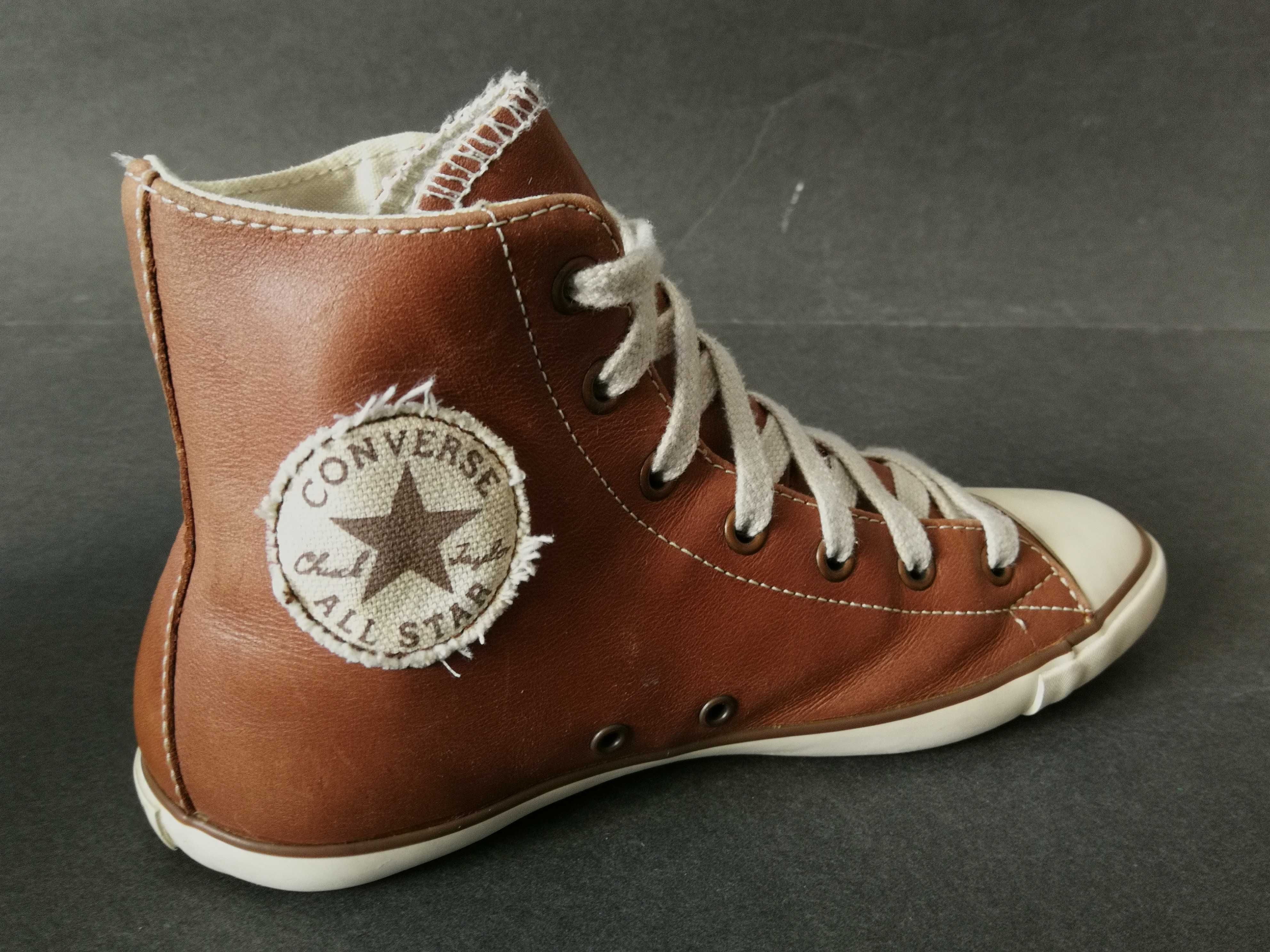 Ghete PIELE tenisi dama copii 35 36 CONVERSE  - INDONESIA Ca NOI