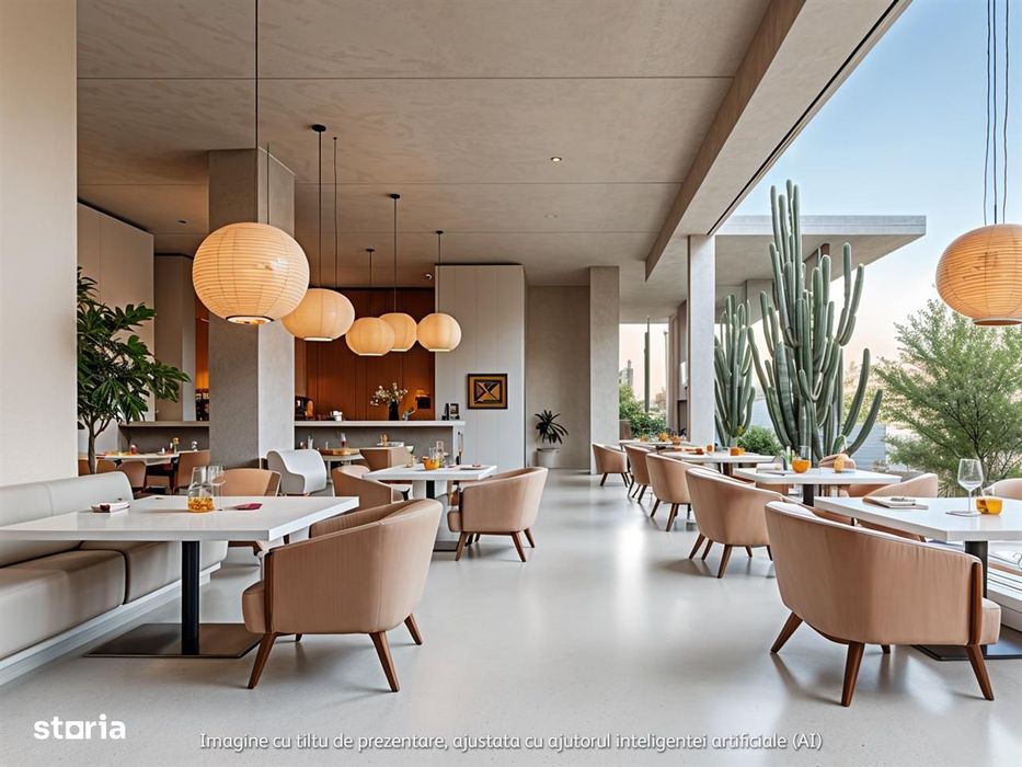 Spatiu comercial de inchiriat + parcari in fata in Militari Residence