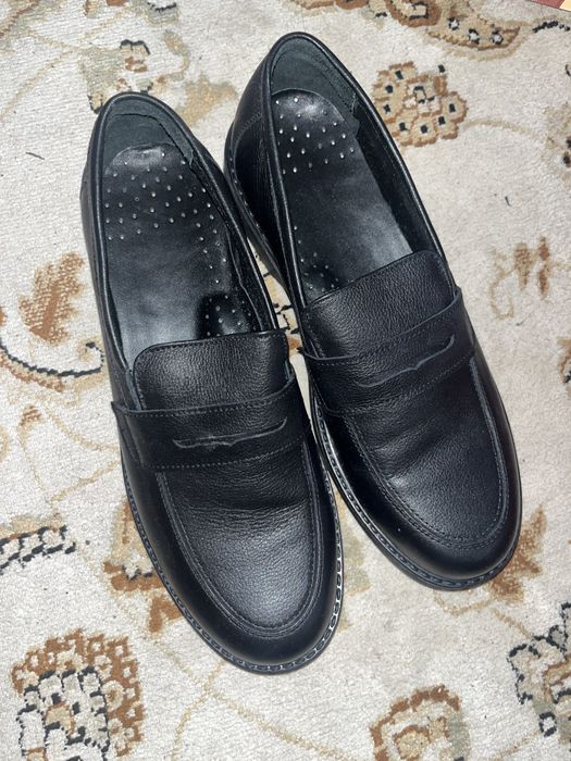 кожаная обувь мужская / мужские туфли / мужские лоферы / кожаная обувь