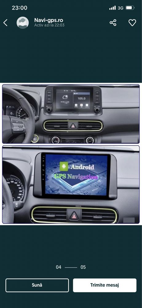 Vand navigatie hyundai tucson android