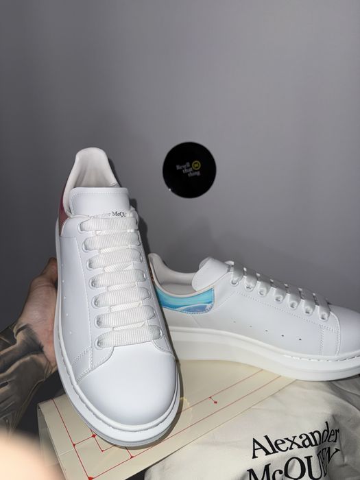 Adidasi alexander mcqueen albi marimea 43 Premium (balenciaga,balmain)