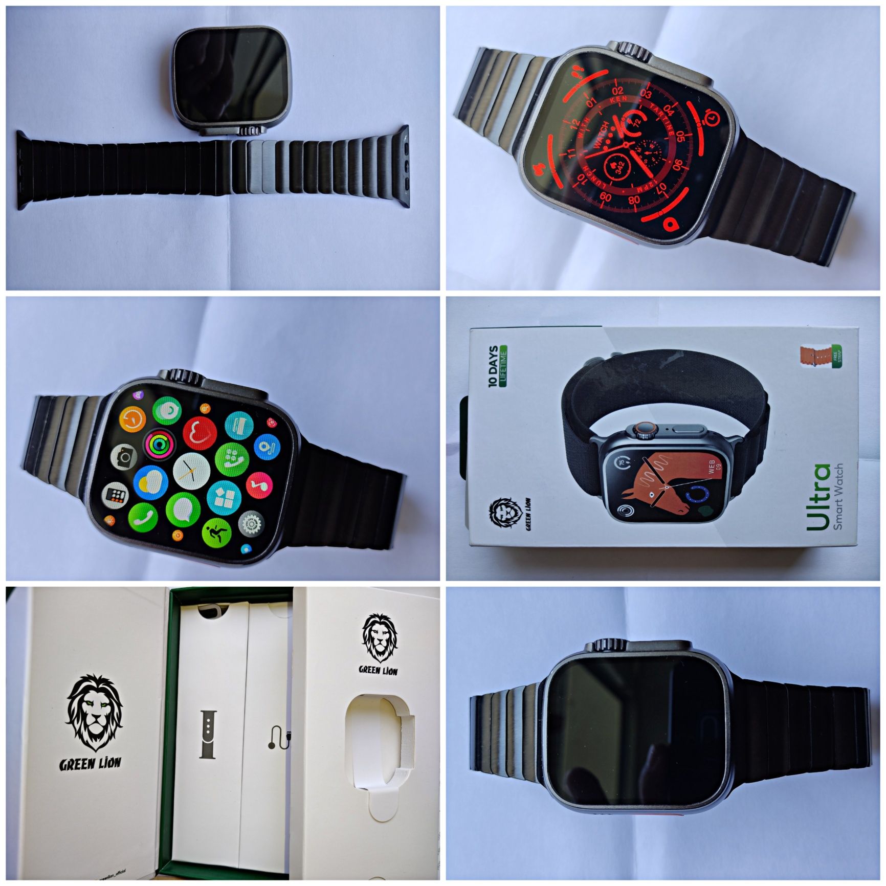 Green Lion brendiga tegshli Apple Watch Ultra