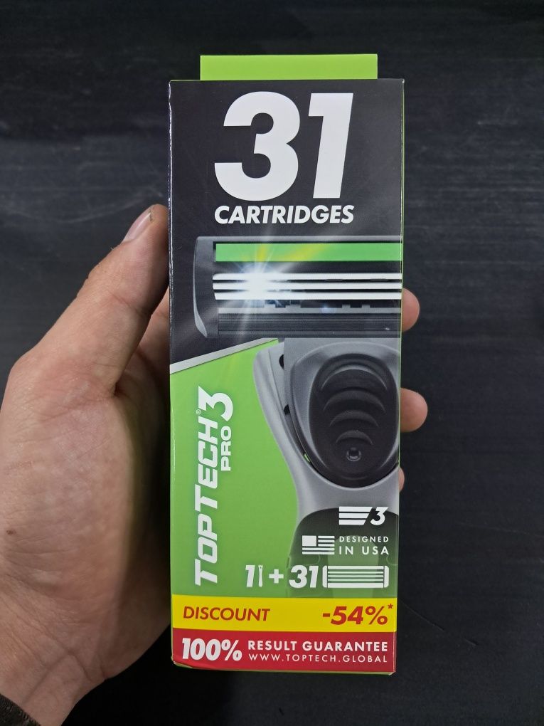 Продам бритва TopTech pro3  31 насадка