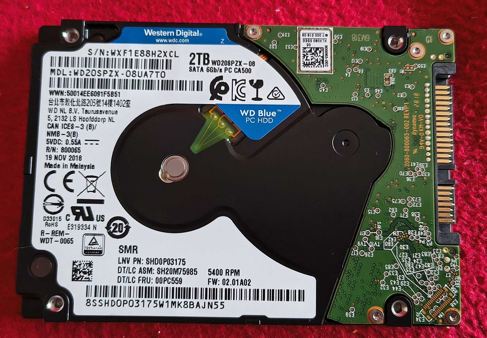 Hdd 2 Tb- Western Digital