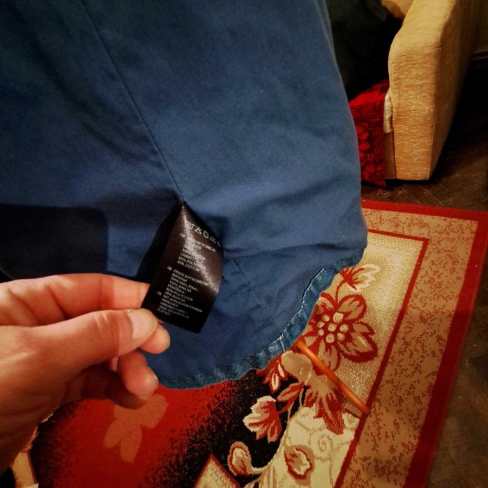 Trench denim captusit,