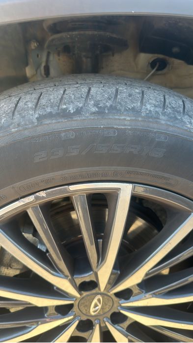 Летние шины б/у 235/55 на 18