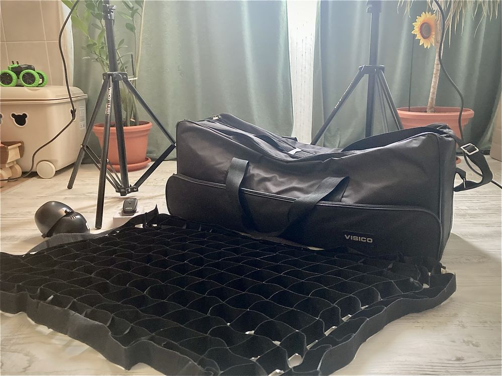 Комплект студийно осветление Visico VL200 plus