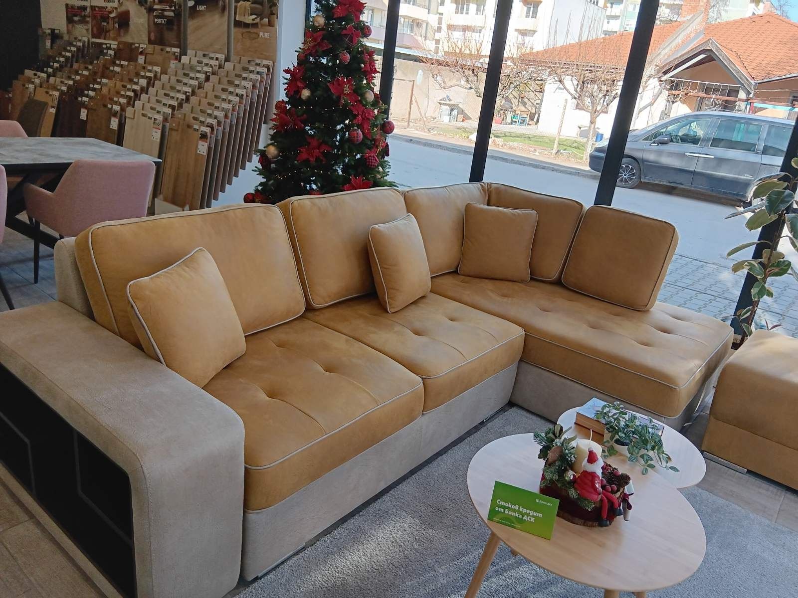 Нов ъглов диван "Сена" (от НАНИ-дивани)
