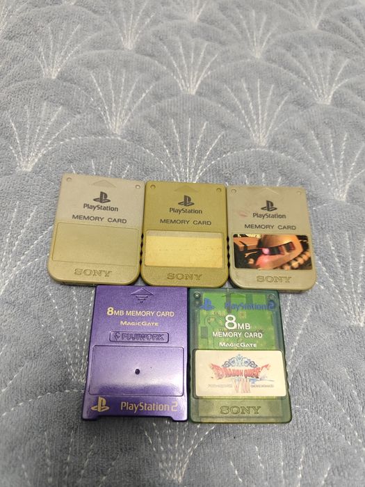 Карты памяти для PS1, PS2