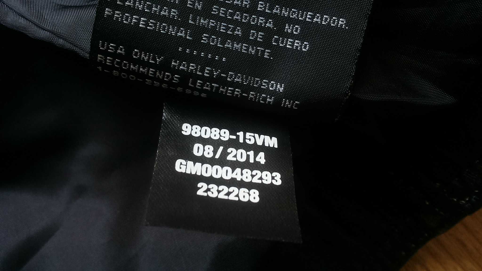 HARLEY DAVIDSON MOTO Leather Jacket Размер XL мото яке есте. кожа 9-27