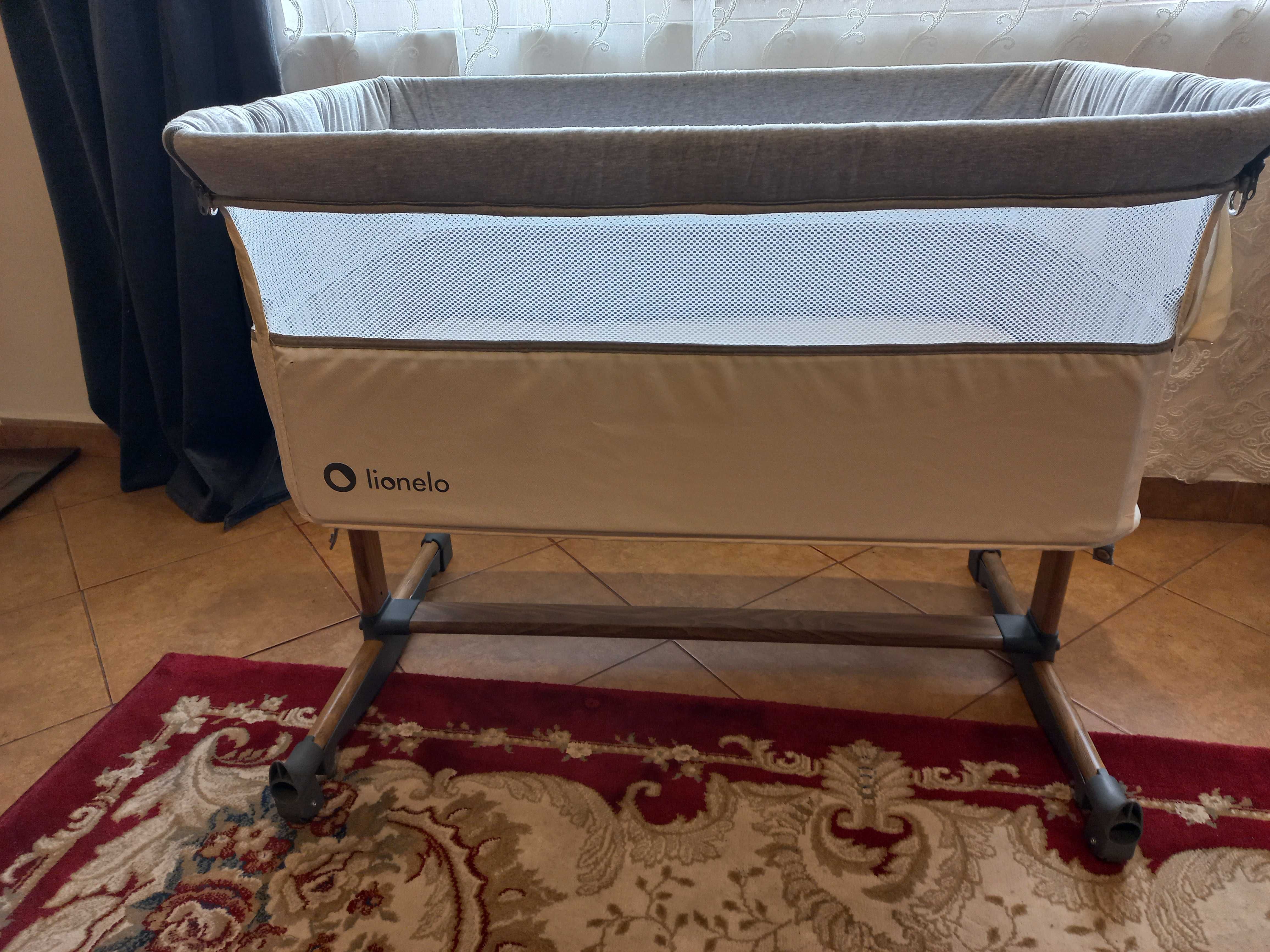 Pătuț co-sleeper Lionelo Leonie