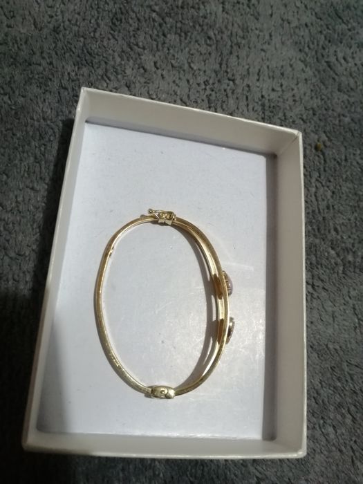Brățară fixă fetițe, aur galben, 14 k, 585, 5,10gr