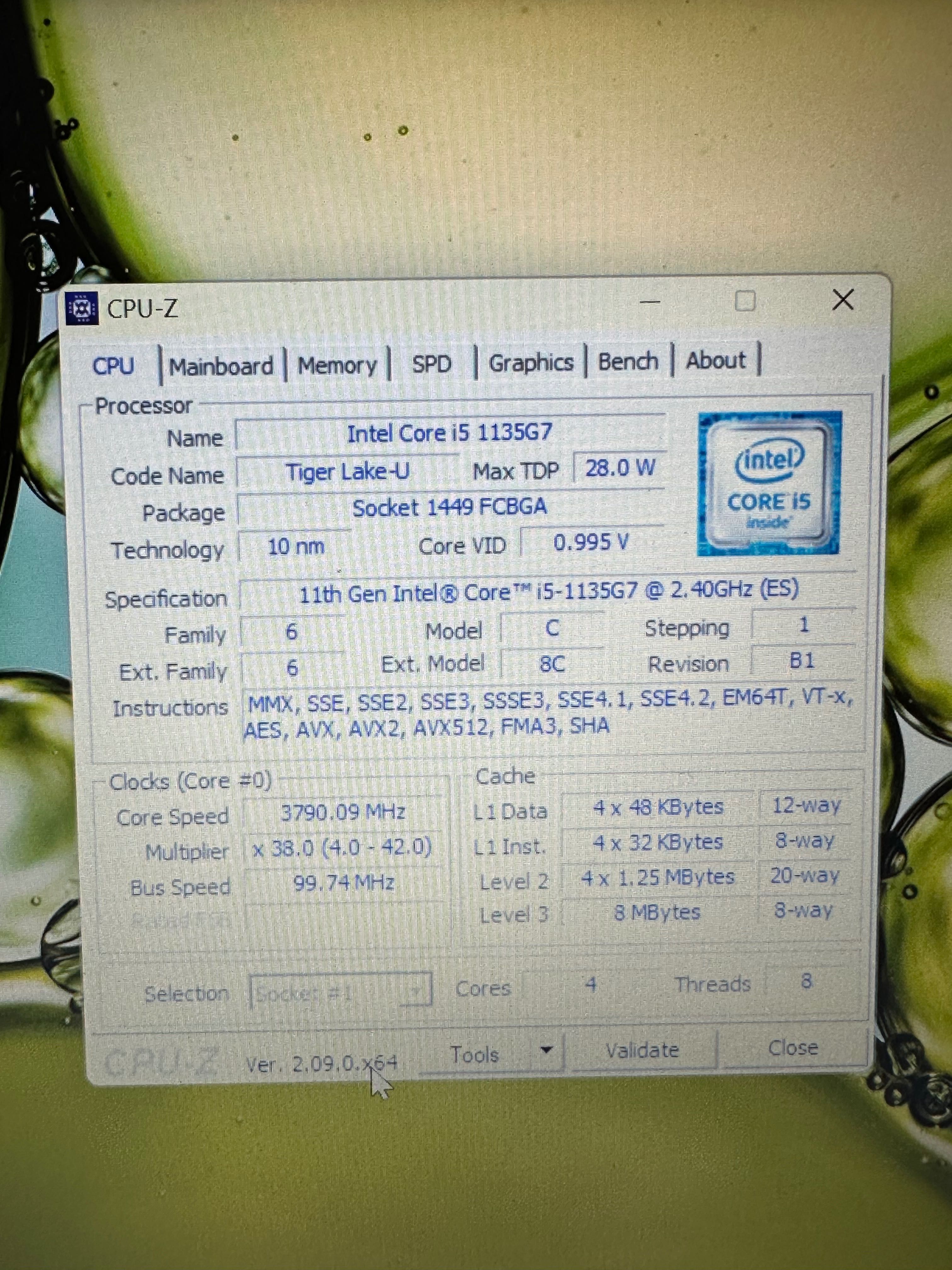 Лаптоп Lenovo IdeaPad 3  14"  Core i5 1135G7/8GB /512GB SSD/WIN 11 PRO