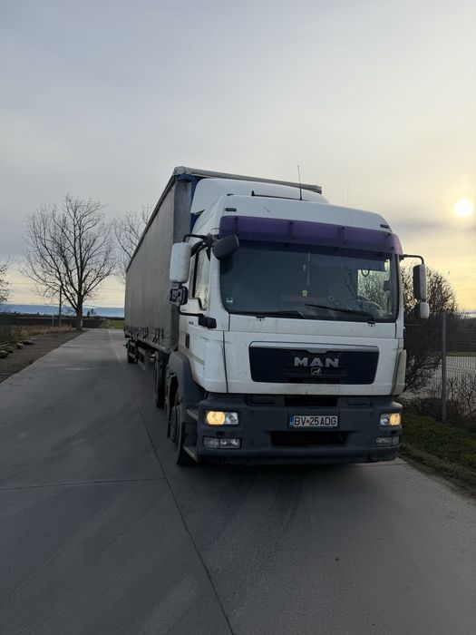 Vand man tgm 2011 + semiremroca o axa