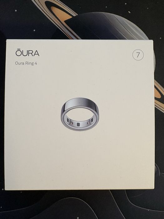 Inel OURA Ring 4 Silver marimea 7 – Nou, Sigilat