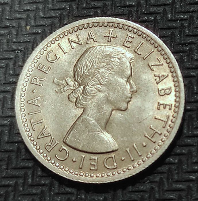 Монети Великобритания › Кралица Елизабет II - 3 бр. (1963-1967)