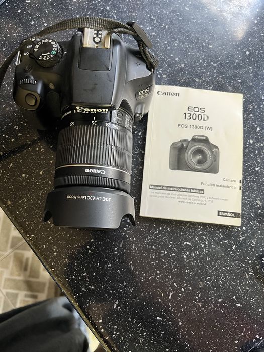 Cannon 1300d + obiectiv 18-55+telecomanda