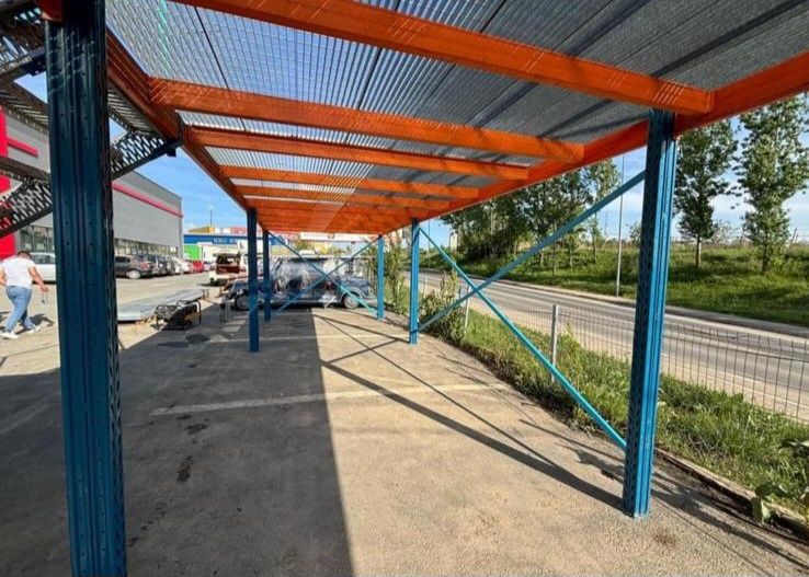 Rafturi metalice profesionale depozitare europaleti