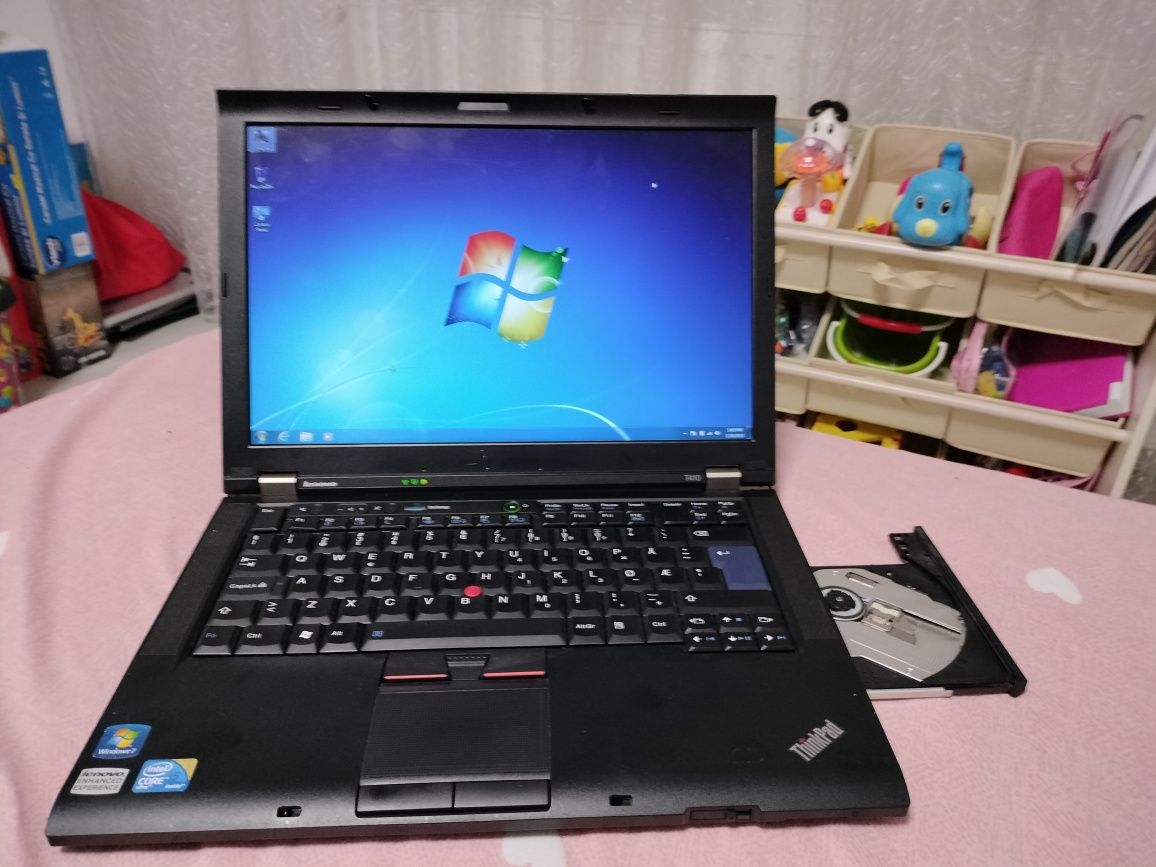 Laptop Lenovo thinkpad i5 tester auto diagnoza baterie 4 ore Windows 7