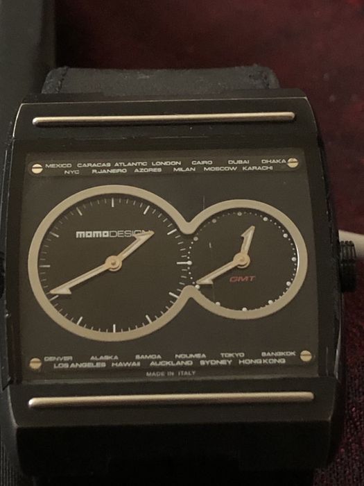 MOMODESING. .Dual time titanium