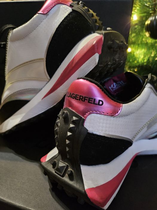 Karl Lagerfeld скосени спортни обувки