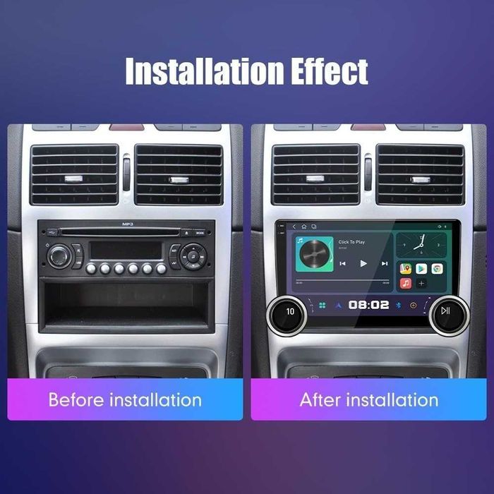 Мултимедия 10.1" 2GB/64GB с Wireless CarPlay & Android Auto   А239