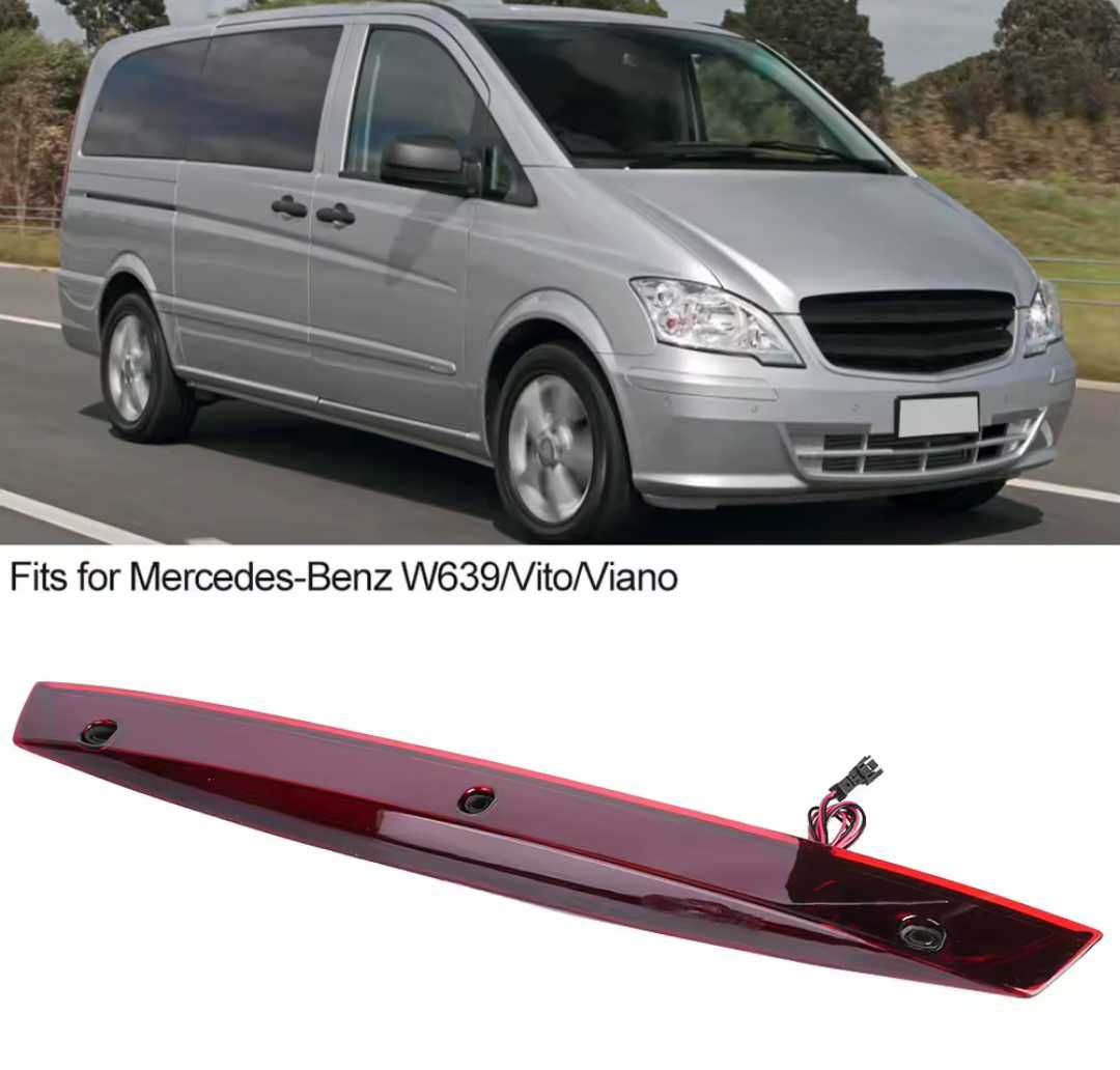 Трети стоп за Мерцедес Mercedes W639/Vito/Viano спирачка червен