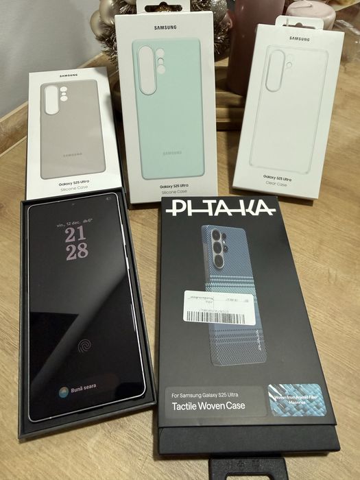 Samsung S25 Ultra 512 Gb Titanium Whitesilver impecabil, aproape nou!