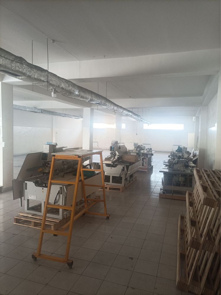 Продается готовый текстильный цех